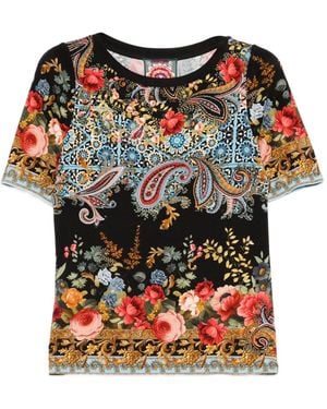 Johnny Was T-Shirt Janie Favorite - Noir