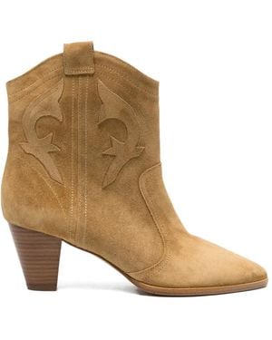 Ba&sh Suede Boots - Brown