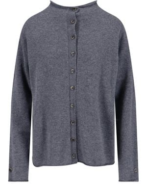 Lisa Yang Cashmere Cardigan - Gray