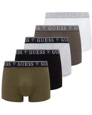 Guess Shorts Mit Logo-Bund (5Er-Set) - Mehrfarbig