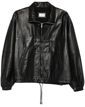 Haikure Jordan レザージャケット - ブラック