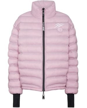 Philipp Plein Quilted Puffer Jacket - Pink