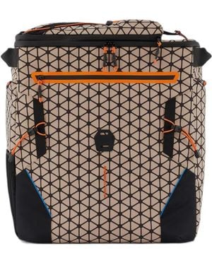 Piquadro Skistiefeltasche Mit Geometrischem Print - Schwarz