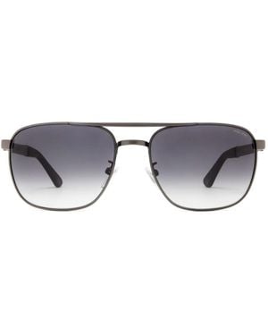 Police Origins 3 Square-Frame Sunglasses - Grey