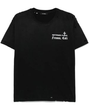 Willy Chavarria Printed T-Shirt - Black