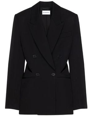 Givenchy Wollen Jack Met Dubbele Rij Knopen - Zwart