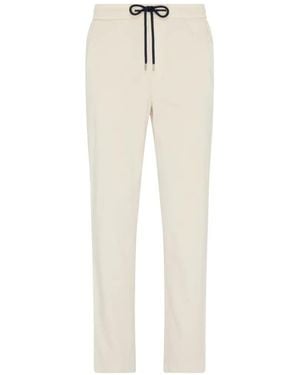 Vilebrequin Pantalones Clemence Con Cinturilla Elástica - Blanco