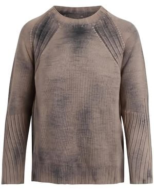 Ploumanac'h リブパネル セーター - グレー