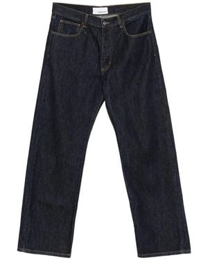 Costumein Jeans Con Cinque Tasche - Blu