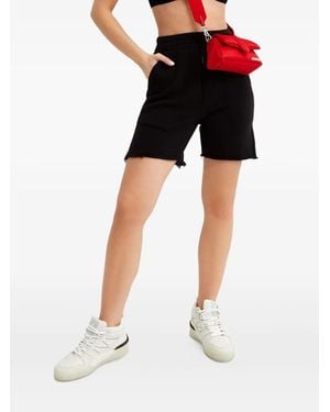 SER.O.YA Chris Trainingsshorts Met Trekkoordtaille - Zwart