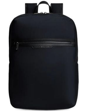 Tommy Hilfiger Tech Zip-Fastening Backpack - Black