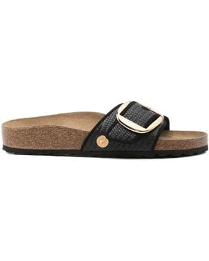 Birkenstock Madrid Buckle-Detail Sandals - White