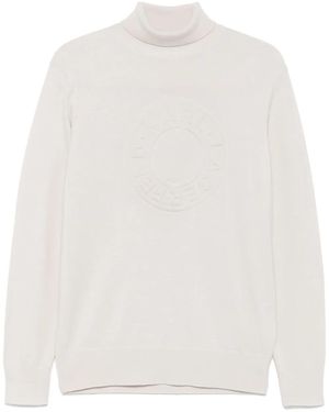 Karl Lagerfeld Maglione A Collo Alto - Bianco