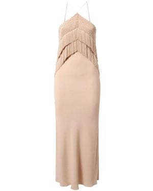 ANDAMANE Vestido Midi Reina - Blanco