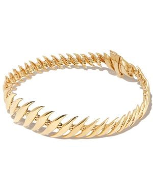 Fernando Jorge Fjorge 18Ct Yg Flame Sml Bngl Brclt - Metallic