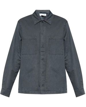 Samsøe & Samsøe Sataka Pocket Button Shirt - Blue