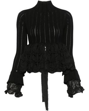 ROKH Open-Back Top - Black