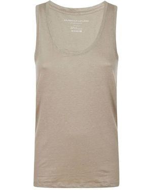 Majestic Filatures Scoop-Neck Tank Top - Natural