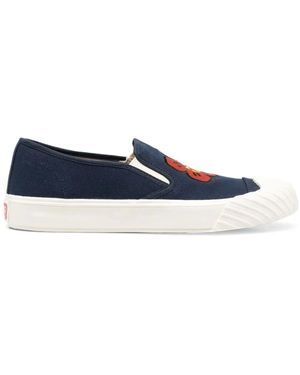 KENZO School スリッポンスニーカー - ブルー