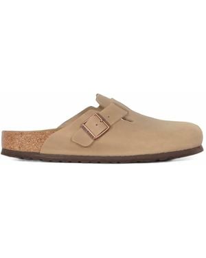Birkenstock Boston Soft Footbed Clogs - White