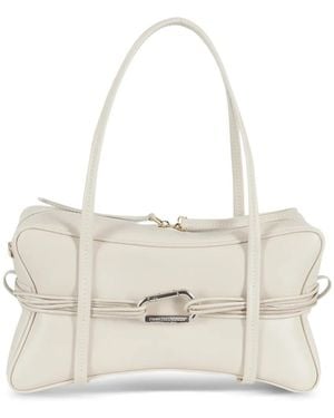 BIASIA Sac Cabas Edwige 4Ever À Détail De Mousqueton - White