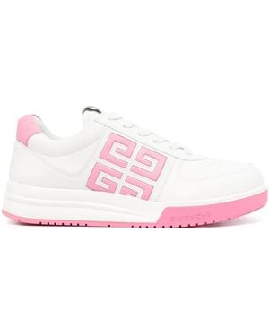 Givenchy Baskets G4 en cuir - Rose