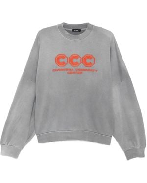 Willy Chavarria Hooligan Sweatshirt - Grey
