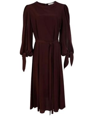 Chloé フレアドレス - パープル