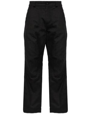 Moncler Logo-Patch Pants - Black