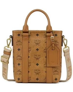 MCM Visetos ハンドバッグ - ブラウン