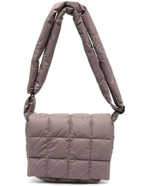 VEE COLLECTIVE Padded Crossbody Bag - Grey