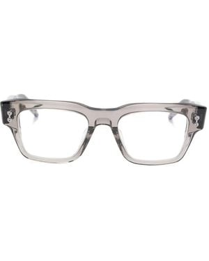 Akoni Columba Brille Mit Eckigem Gestell - Grau