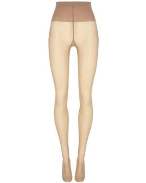 Wolford 10 Sheer Support Tights - White