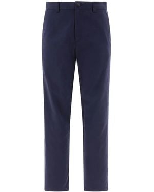 A.P.C. Chuck Straight-Leg Trousers - Blue