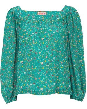 LHD Bird Street Blouse - Green