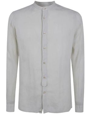 Tintoria Mattei 954 Linen Shirt - Grey