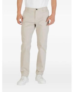 BOSS Logo-Patch Trousers - Natural