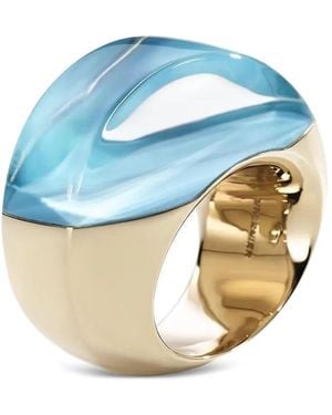 Vhernier Bague Aladino En Rose 18Ct Sertie De - Bleu