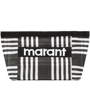 Isabel Marant Powden Clutch - Schwarz