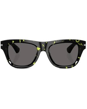 Burberry Occhiali Da Sole Squadrati - Nero