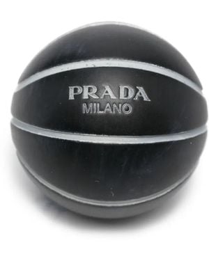 Prada Basketball Ohrring - Schwarz
