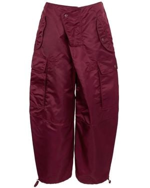 DSquared² Pantaloni Kiodo Anni '80 - Viola
