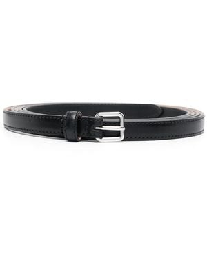 McQueen Buckled Adjustable Belt - Black