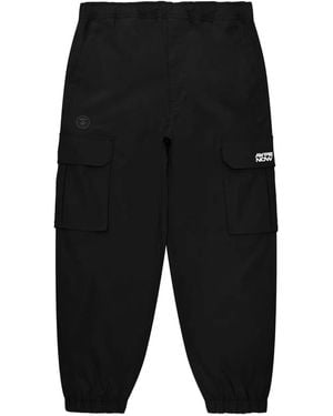 Aape By A Bathing Ape Ape Now Cargo Regular Trousers - Black