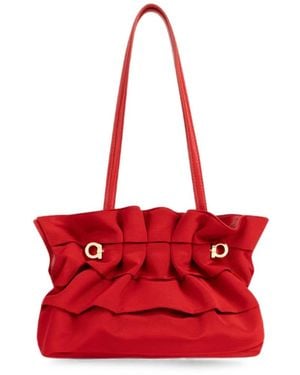 Ferragamo Soft Bag - Red