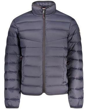 Napapijri Veste Matelassée Aerons À Patch Logo - Blue