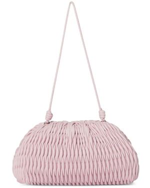 A.L.C. Clutch Elio Plissettata - Rosa
