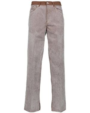 BED j.w. FORD Cotton Trousers - Grey