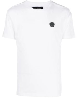 Viktor & Rolf Logo-Patch Cotton-Blend T-Shirt - White