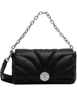 Joop! Quilted-Design Chain-Strap Cross-Body Bag - Black